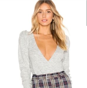 Tularosa Della puff sleeve sweater